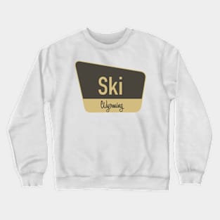 Ski Wyoming Crewneck Sweatshirt